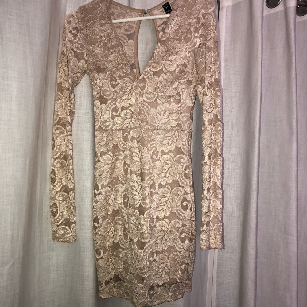 Cute dressy long sleeve bodycon dress